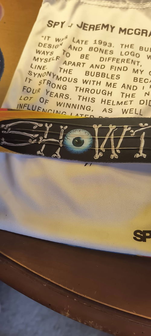 Early 2000's SPY McGrath Showtime/Klutch Bubble Design Set. Goggles/Glasses