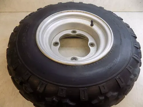 Honda ATC350X Front Wheel   w/ dunlop tire   ATC 350X X 1985 #9