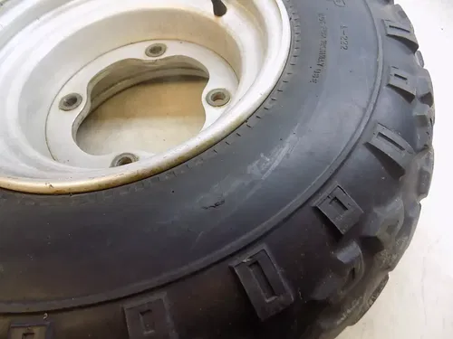 Honda ATC350X Front Wheel   w/ dunlop tire   ATC 350X X 1985 #9