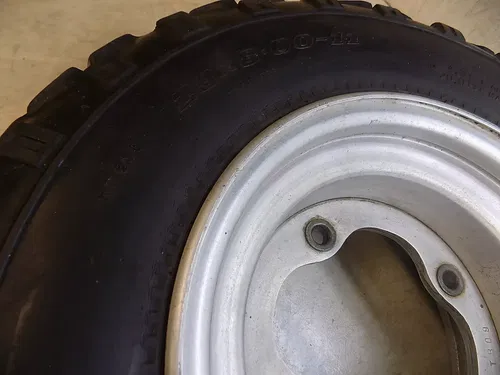 Honda ATC350X Front Wheel   w/ dunlop tire   ATC 350X X 1985 #9