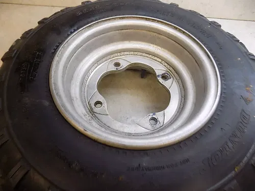 Honda ATC350X Front Wheel   w/ dunlop tire   ATC 350X X 1985 #9