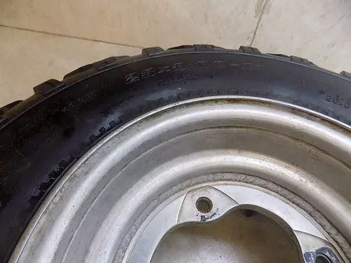 Honda ATC350X Front Wheel   w/ dunlop tire   ATC 350X X 1985 #9