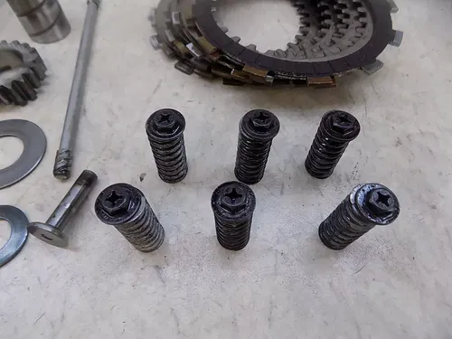 Yamaha TT500 Clutch Kit Plate Springs Bolts    TT 500 1978 #4