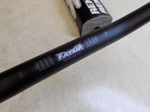 Kawasaki KX450 Renthal Fatbar Handlebars w/ Pad   KX 450 2024 new #8