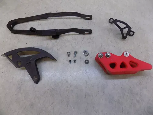 Honda CR450 Rear Plastic Caliper Guard Set    CRF 450 2015