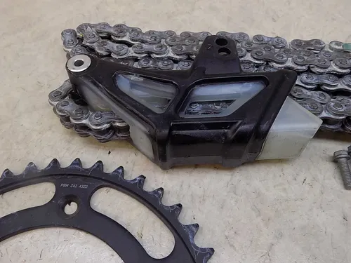 Husqvarna 701 Supermoto Chain Sprockets Set front rear w/ guide  SM 2023 new #2