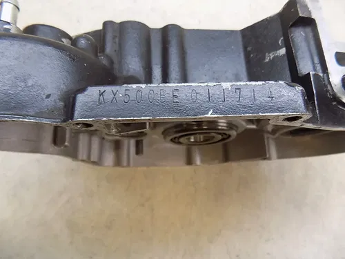 Kawasaki KX500 Right Engine Case Half KX 500 1990
