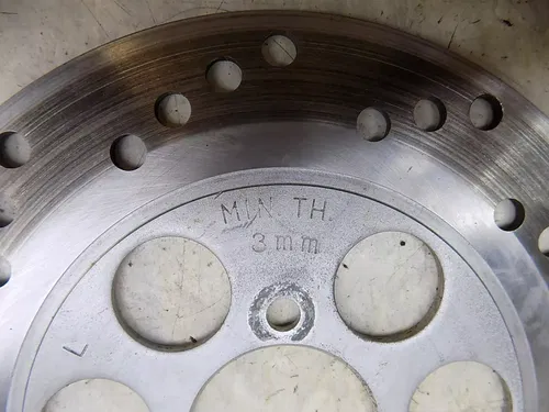 Honda ATC350x Front Brake Disc Rotor  ATC 350X X 1985 #7