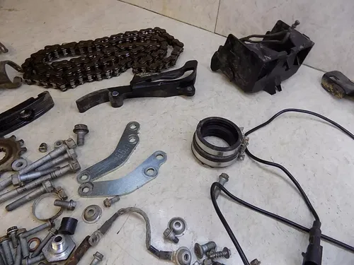 KTM 450XCF  Misc parts pieces Gears hoses misc pegs shifter    450 XCF sxf 2014