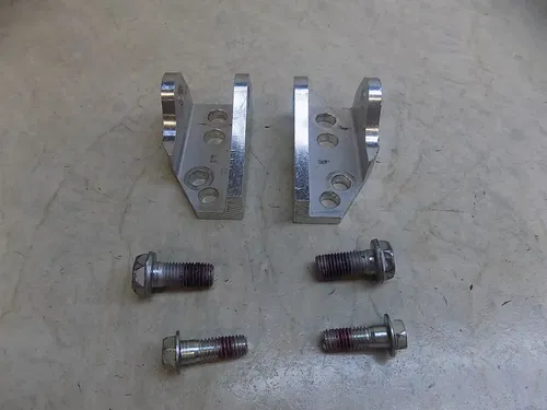 Kawasaki KX250 Footpeg Mounts set pegs  KX 250 2025 NEW #9