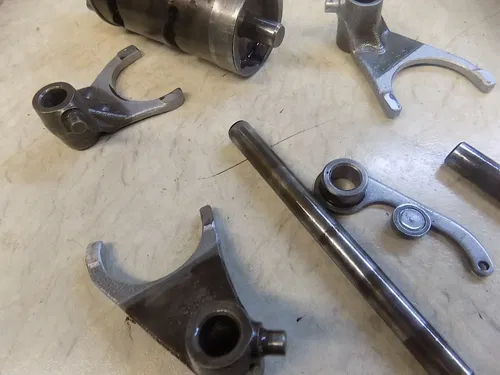 Suzuki LT500R Shift Forks Drum Shafts Set transmission 500R  Quadzilla 1987 eng