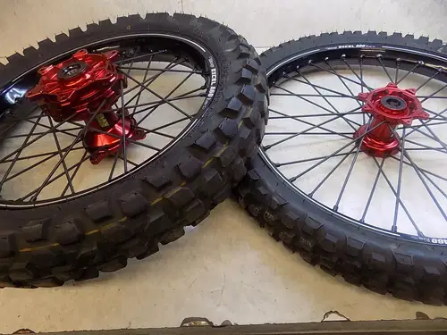 Honda CRF450RL Wheels Set Excel A60 / Hahn Hubs w/ Cush CRF 450RL rl 2022 clean