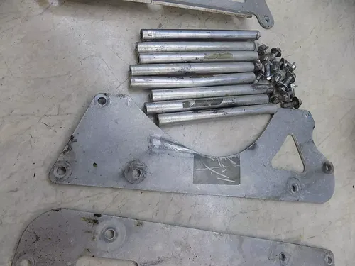 Yamaha WR450 GYTR Radiator Guards (parts only)      WR 450 2018