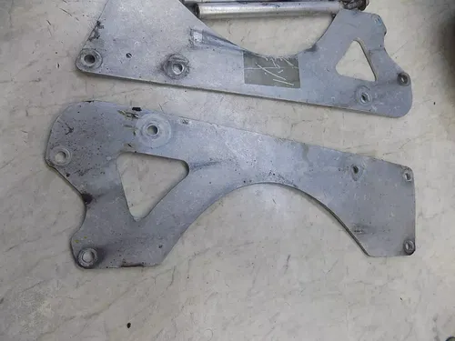 Yamaha WR450 GYTR Radiator Guards (parts only)      WR 450 2018
