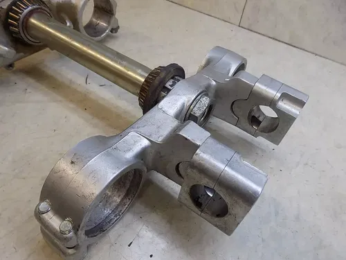 Kawasaki KX250 Triple Tree Clamp w/ oversize bar clamps  KX 250  1999