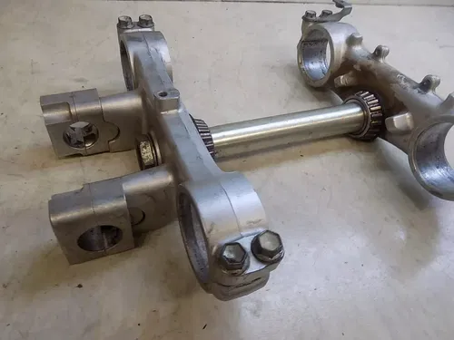 Kawasaki KX250 Triple Tree Clamp w/ oversize bar clamps  KX 250  1999