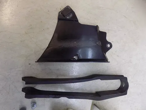 Honda XR600R Chain Slider w/ Guide mudflap  XR 600R R 1997  LOW hours