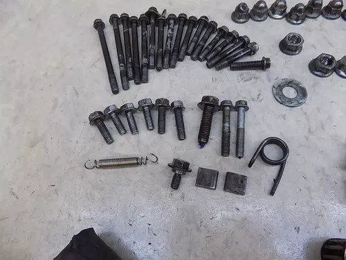 Honda CR500 Shift Plate Nuts bolts Actuator Arm misc  CR 500 1985