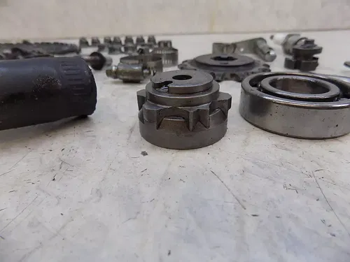 Honda CR500 Shift Plate Nuts bolts Actuator Arm misc  CR 500 1985