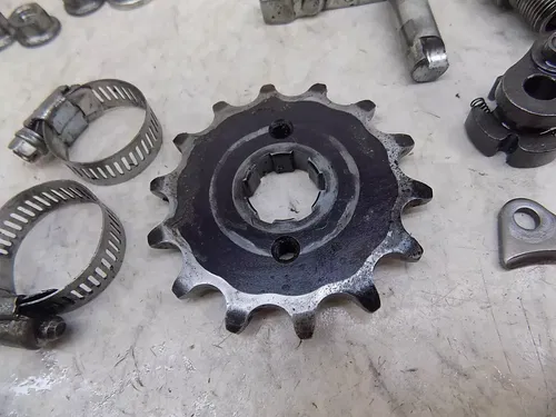 Honda CR500 Shift Plate Nuts bolts Actuator Arm misc  CR 500 1985