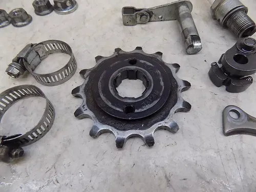 Honda CR500 Shift Plate Nuts bolts Actuator Arm misc  CR 500 1985