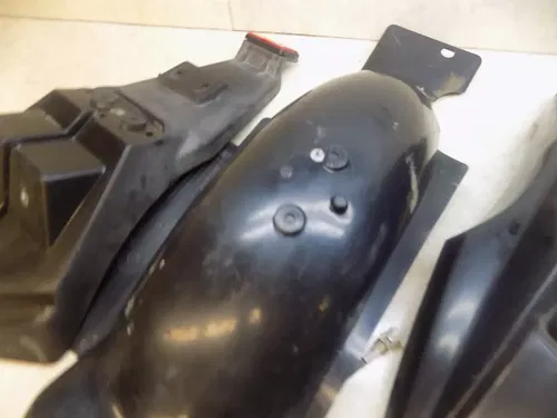 Kawasaki KLR650 Rear Fender Plastic set w/ lights    KLR 650 2009