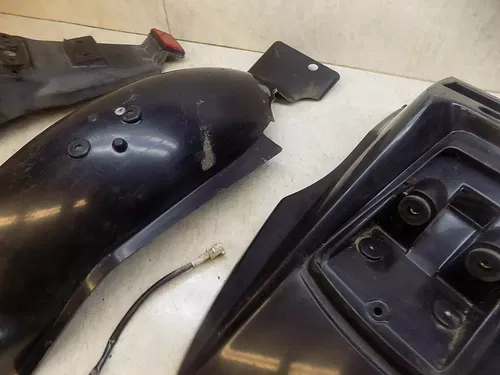 Kawasaki KLR650 Rear Fender Plastic set w/ lights    KLR 650 2009