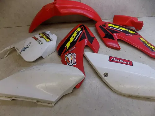 Honda XR100 CRF 100 Plastics Shrouds (no rear fender) Panels     XR 2003