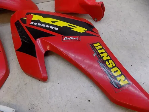 Honda XR100 CRF 100 Plastics Shrouds (no rear fender) Panels     XR 2003