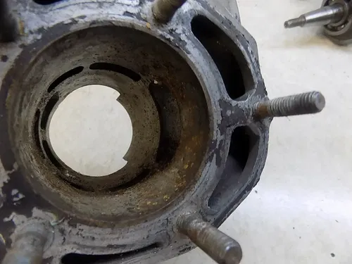 Yamaha RZ350 Left  Cylinder Jug 64.9 mm  RZ 350 1984 - 85