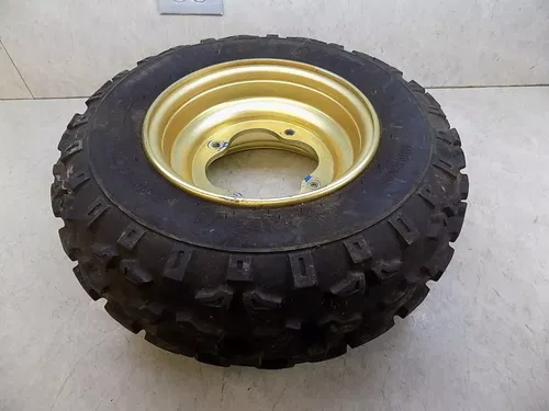 Honda ATC250R Gold Front Wheel w/ OHTSU Tire ATC 250R 1985 R