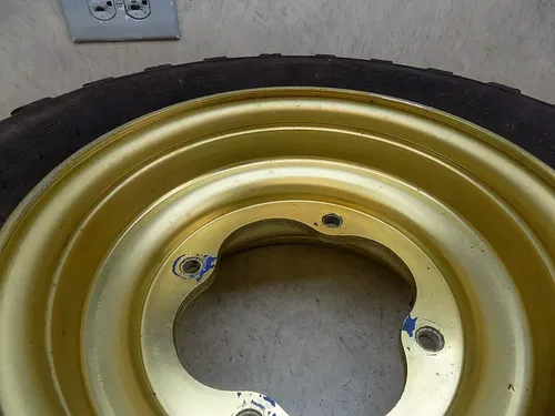 Honda ATC250R Gold Front Wheel w/ OHTSU Tire ATC 250R 1985 R