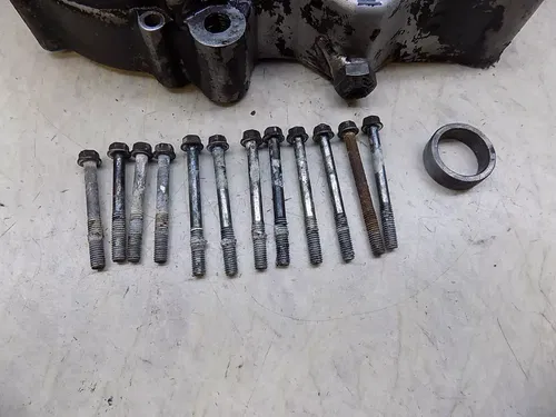 Kawasaki KX500 Left Engine Case Half KX 500 1990