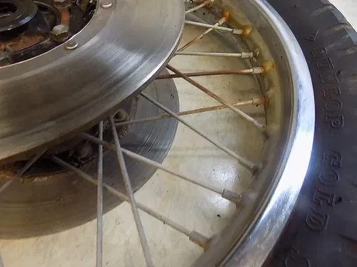 Kawasaki H2 750 Front Wheel w/ Discs  1972