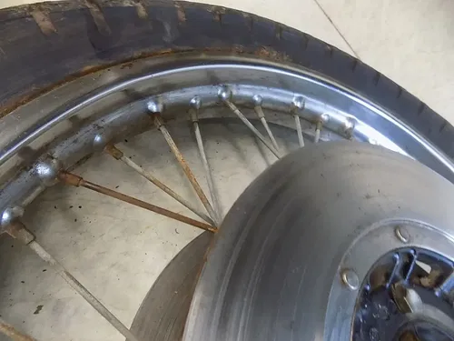 Kawasaki H2 750 Front Wheel w/ Discs  1972