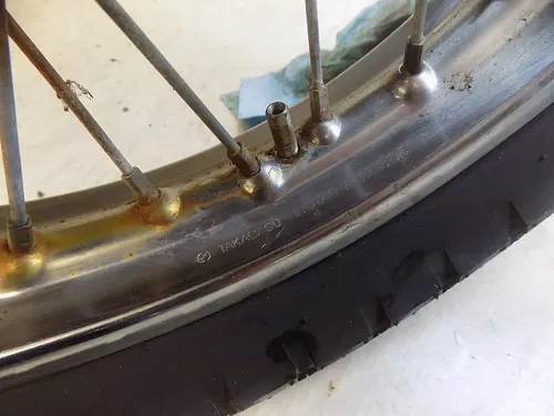 Kawasaki H2 750 Front Wheel w/ Discs  1972