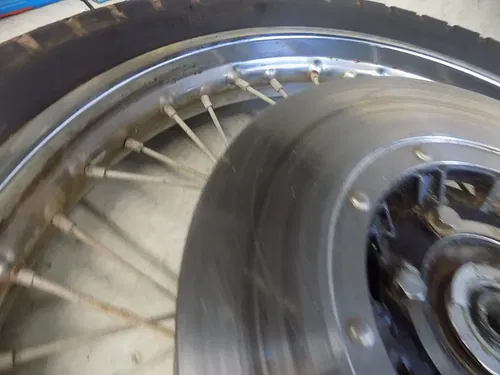 Kawasaki H2 750 Front Wheel w/ Discs  1972
