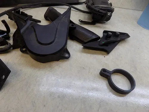 KTM 890 Black Plastic Gurds misc parts pieces    oem 2020