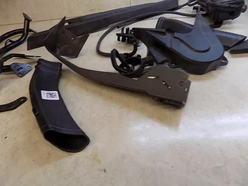 KTM 890 Black Plastic Gurds misc parts pieces    oem 2020