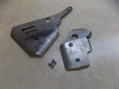 Kawasaki KX500 Works Connection Frame Guards   KX 500 2002