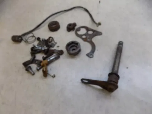 Honda CR500 Shift Shaft w/ plate misc parts  CR 500 1984