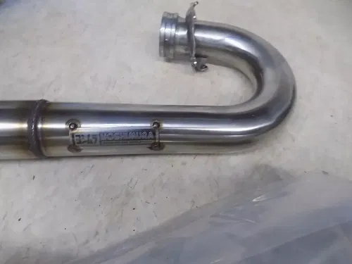 Suzuki RMZ450 Yoshimura  Exhaust Header / Mid Pipe Stainless NEW  21922-144-MJ *