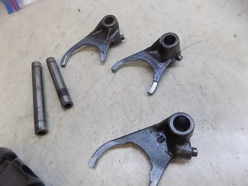 Kawasaki KX500 Shift Forks Drum misc engine transmission parts  KX 500 2002