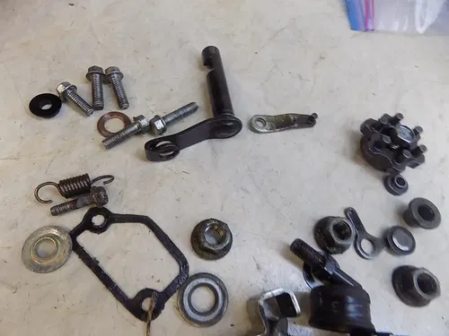 Kawasaki KX500 Shift Forks Drum misc engine transmission parts  KX 500 2002