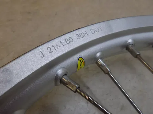Kawasaki KX500 Front Wheel w/ New Pro Wheel Rim  kx 500 1997