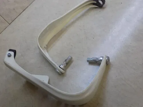 Honda XR400 Side Plastics Panels Plates number XR 400 2000 low hours!