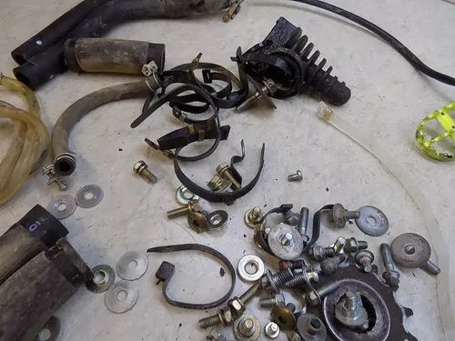 Honda CR500 Misc parts pieces grab bag   CR 500 2000 #5