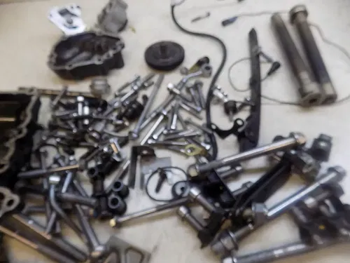 Triumph T100 Engine Parts pieces bolts covers misc   Bonneville 2014 low miles