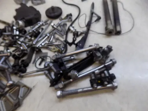 Triumph T100 Engine Parts pieces bolts covers misc   Bonneville 2014 low miles