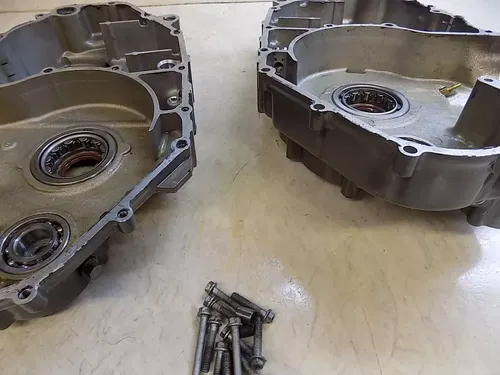 KTM 690 Enduro Engine Case Halves Set Left Right half     2013